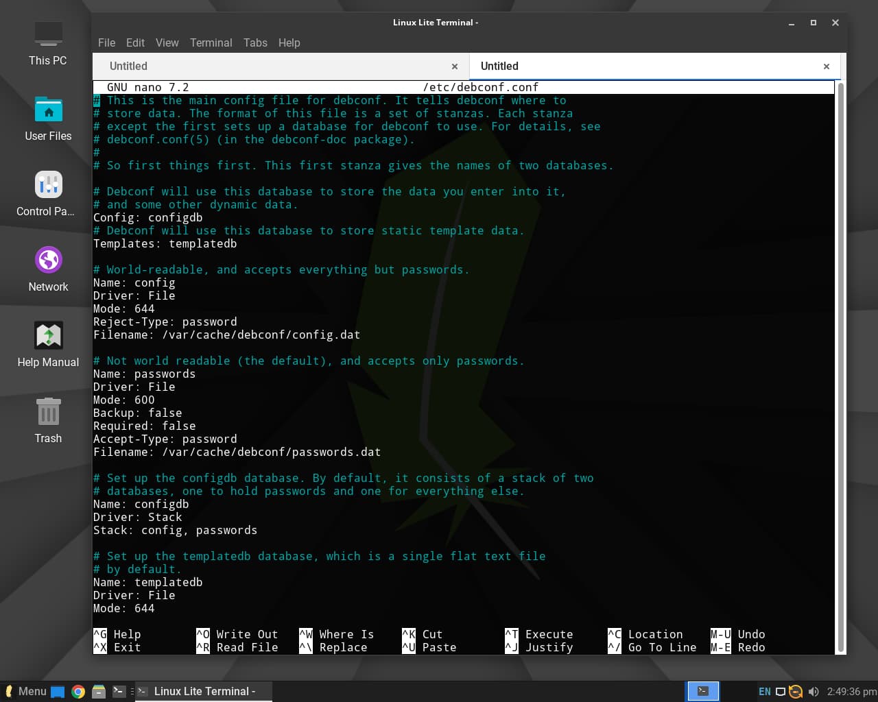 Terminal with tools and themes